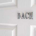 bach name on a door 